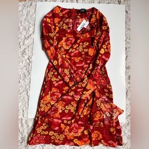 Cute colorful 70s dress